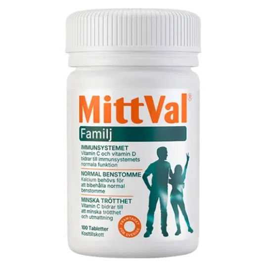 MittVal Familj 100 tabletter
