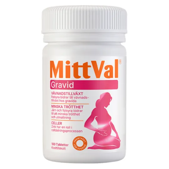MittVal Gravid 100 tabletter