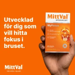 MittVal MyFocus 100 tabletter