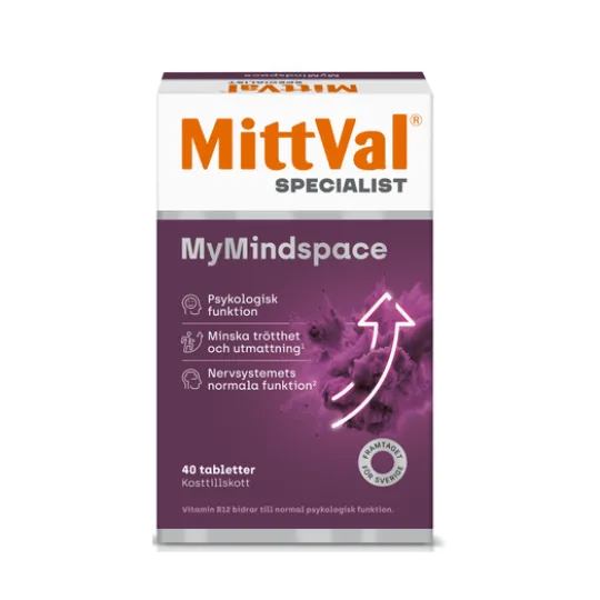 MittVal MyMindspace 40 tabletter