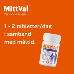 MittVal 55+ 100 tabletter