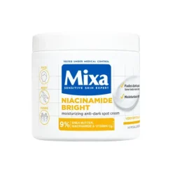 Mixa Niacinamide Bright Moisturizing Anti-Dark Spot Cream för mycket torr & matt hud 400 ml