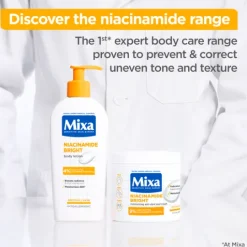 Mixa Niacinamide Bright Moisturizing Anti-Dark Spot Cream för mycket torr & matt hud 400 ml