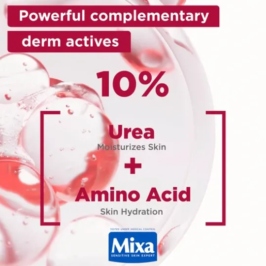 Mixa Urea Cica Repair Renewing Cream för torr, grov och sträv hud 400 ml