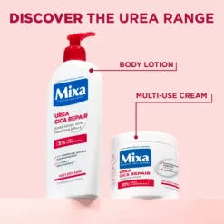 Mixa Urea Cica Repair Renewing Cream för torr, grov och sträv hud 400 ml