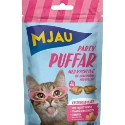 Mjau Partypuffar Kyckling 60 g