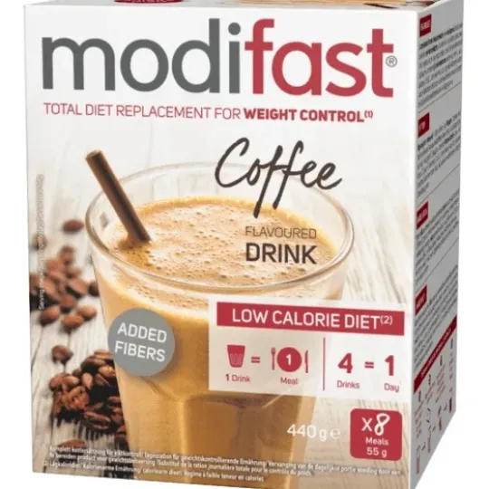 Modifast Low Calorie Diet Coffee 8 x 55 g