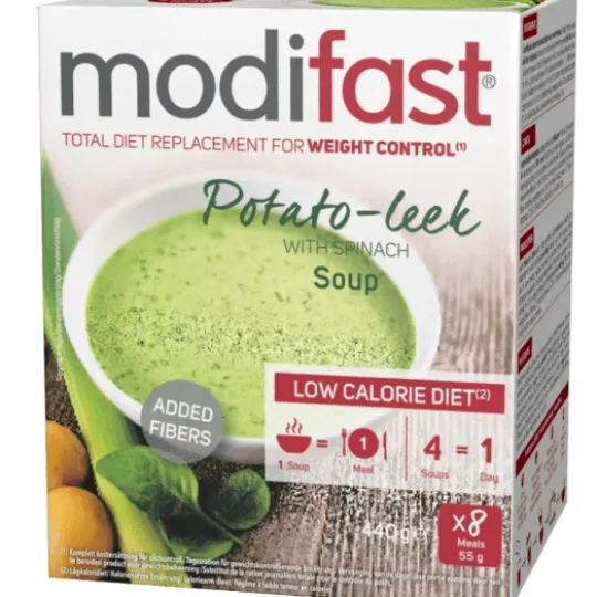 Modifast Low Calorie Diet Potato-Leek 8 x 55 g