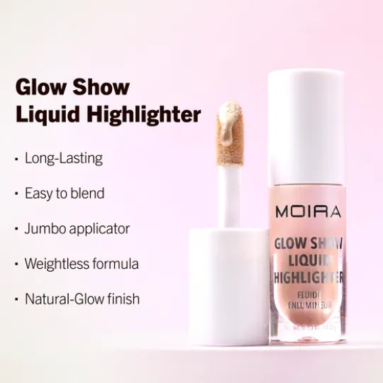 MOIRA Glow Show Liquid Highlighter 003 Champagne Delight 4,3 g