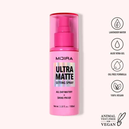 MOIRA Ultra Matte Setting Spray 100 ml