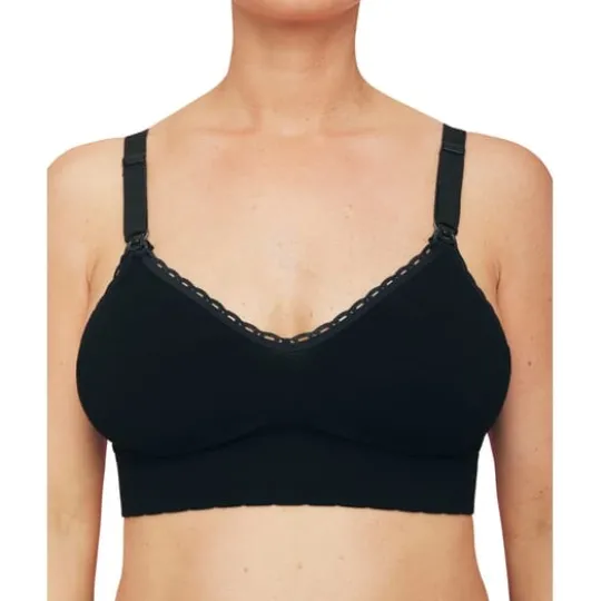 momkind Amningsbh tan bygel Svart L/XL