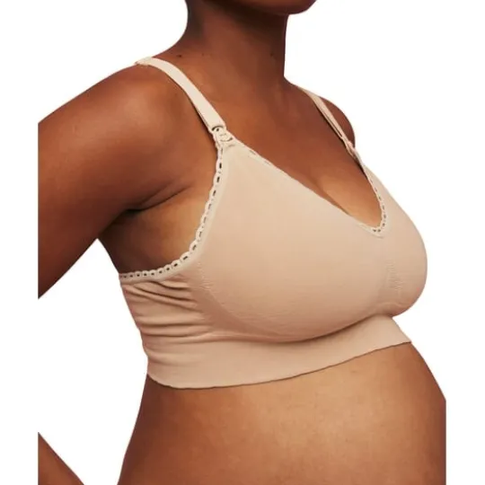 momkind Amningsbh utan bygel Sand L/XL