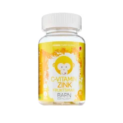 Monkids C-vitamin & Zink Fruktsmak Barn 60 tuggtabletter