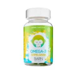 Monkids Omega-3 Barn Äpple 60 tuggtabletter