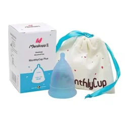 MonthlyCup Menskopp Plus Blue Sapphire