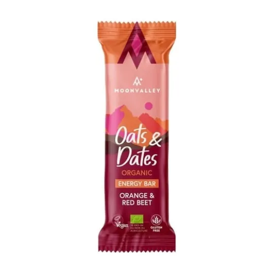 Moonvalley Energy Bar Havre & Dadlar Apelsin & Rödbeta 50 g