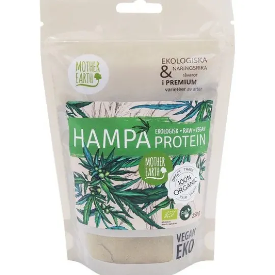 Mother Earth Hampaproteinpulver 50% ME RAW&EKO 250 g