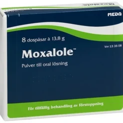Moxalole, pulver till oral lösning i dospåse 8 st