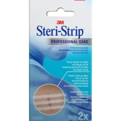 3M Steri-Strip Suturtejp vit 2 x 3 strips