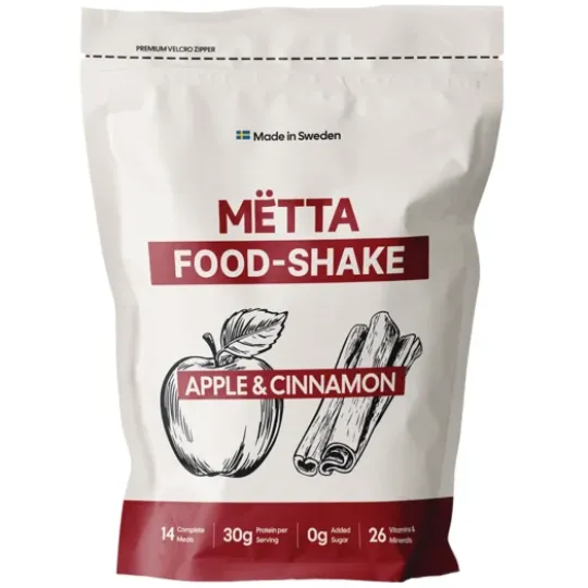 MËTTA Food Shake Apple & Cinnamon 1400 g