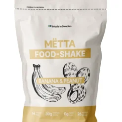 MËTTA Food Shake Banana & Peanut 1400 g