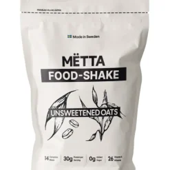 MËTTA Food Shake Unsweetened Oats 1400 g
