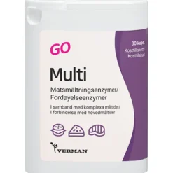 Multi Go Multienzym 30 kapslar