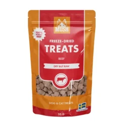 MUSH Treats Frystorkad Nöt 55 g