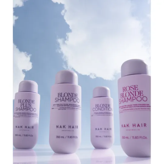 NAK Hair Blonde Plus Shampoo 350 ml