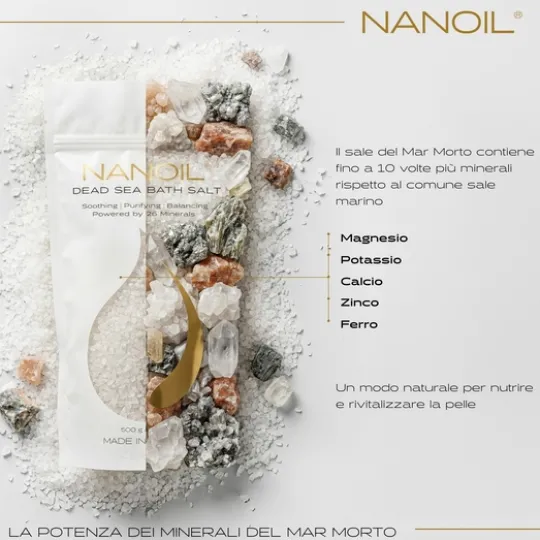 Nanoil Dead Sea Bath Salt 500 g