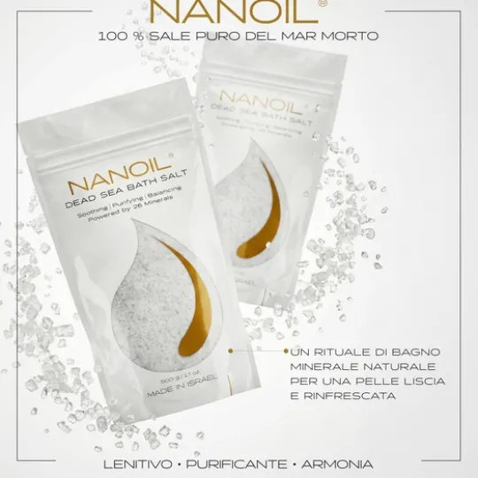 Nanoil Dead Sea Bath Salt 500 g