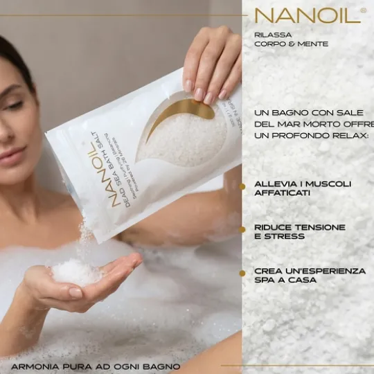 Nanoil Dead Sea Bath Salt 500 g