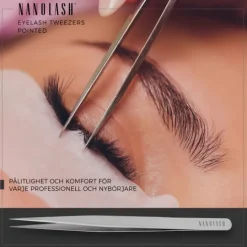 Nanolash Eyelash Tweezer Pointed
