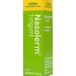 Nasoferm, nässpray, lösning 1 mg/ml 10 ml