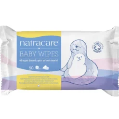 Natracare Ekologiska Babywipes 50 st