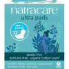 Natracare Ekologiska Bindor Ultra Super med vingar, 12 st