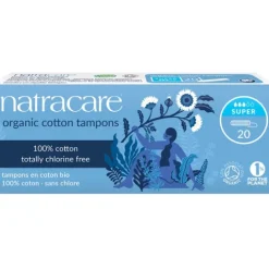 Natracare Ekologiska Tamponger Super 20 st
