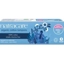 Natracare Ekologiska Tamponger Super Plus, 20 st