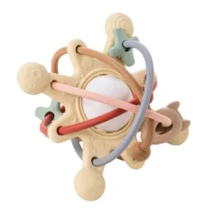 Nattou Soft Silicone Bitleksak Galaxy Beige