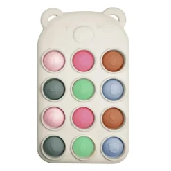 Nattou Soft Silicone Bitleksak Pop-it Remote