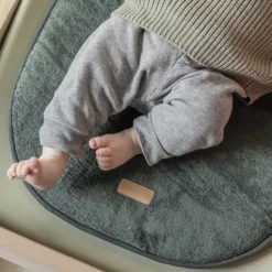 Nattou Softy Mjuk Skötdyna Mörkgrön
