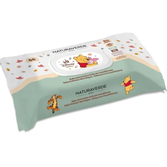 Naturaverde Baby Winnie The Pooh Wet Wipes 64 st