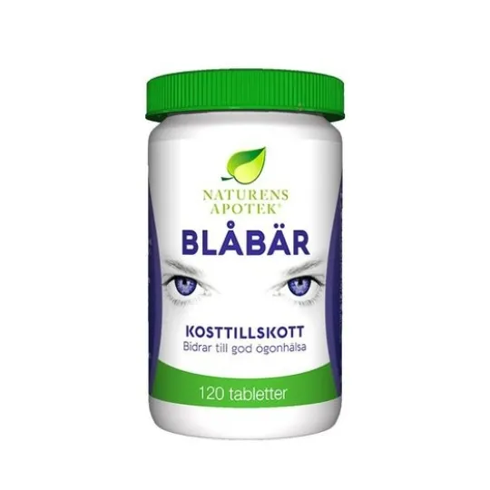 Naturens Apotek Blåbär 120 tabletter