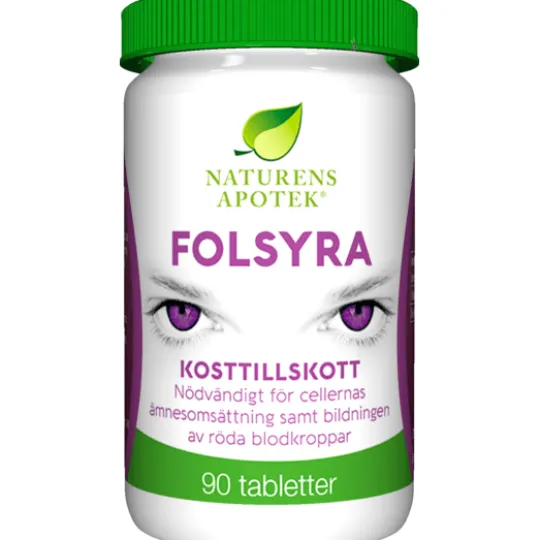 Naturens Apotek Folsyra 90 tabletter