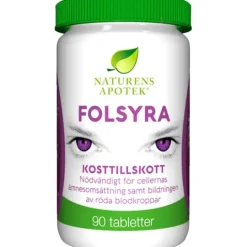 Naturens Apotek Folsyra 90 tabletter