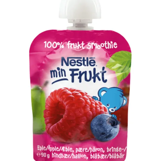 Nestlé Min Frukt Äpple Hallon 90 g