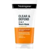 Neutrogena® Clear & Defend 1 % Salicylic Acid 2-in-1 Wash-Mask 150 ml