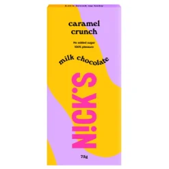 Nicks Milk Chocolate Caramel Crunch 75 g