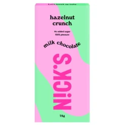 Nicks Milk Chocolate Hazelnut Crunch 75 g