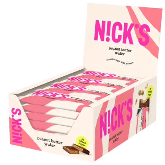 Nicks Peanut Butter Wafer 35 g 24-pack